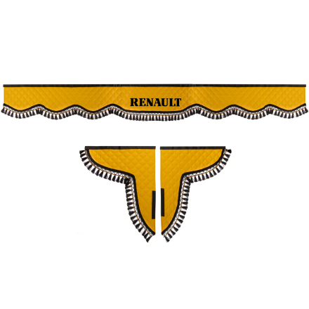 Ламбрикен та кутки RENAULT (екошкіра) - фото 1